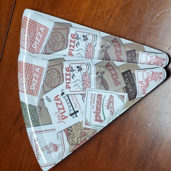 Bed Bath and Beyond Decorative Pizza 🍕 plates 🍽 😋 - Picture 4 of 4
